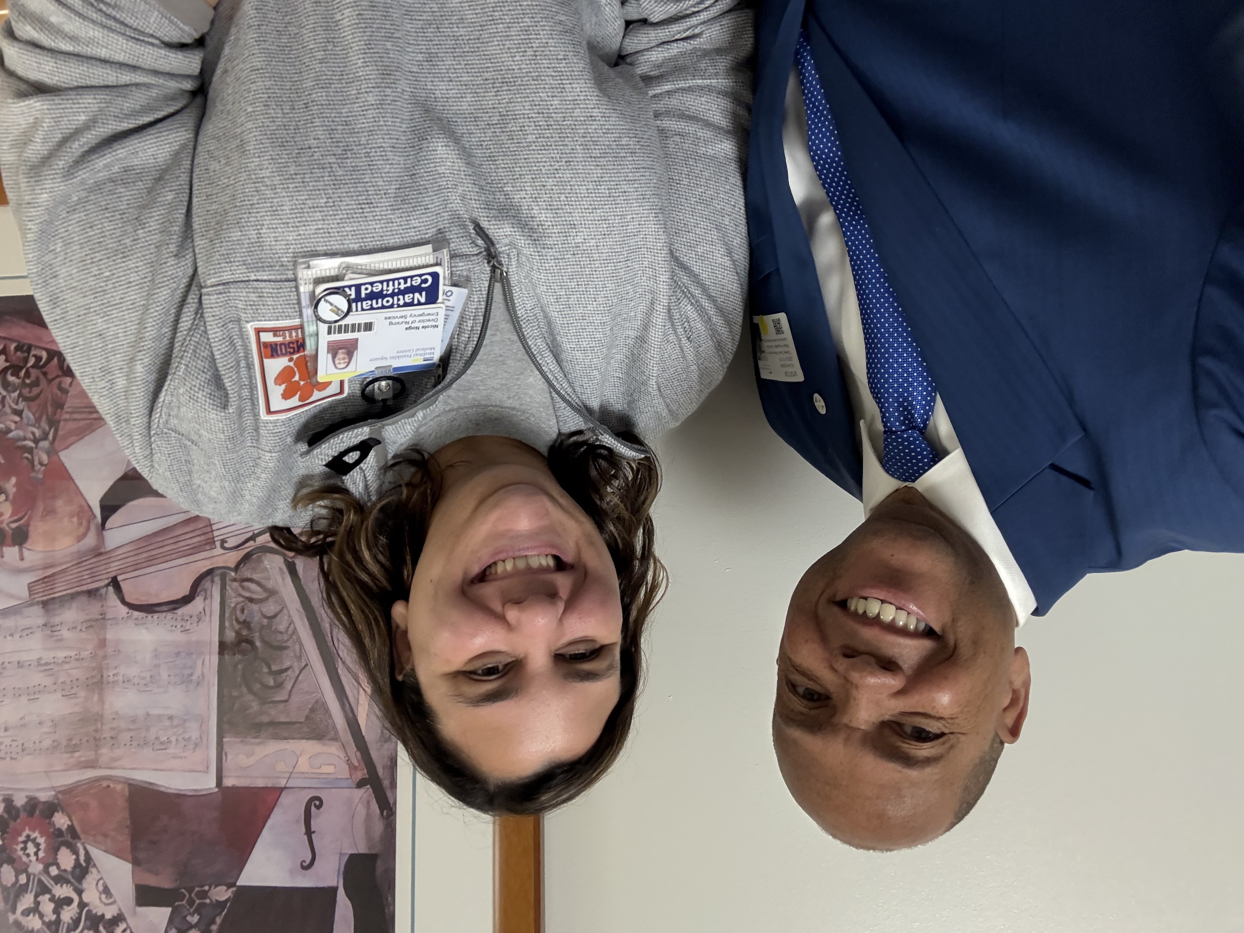 Julian Jones with community leaders